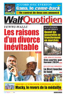 Walf Quotidien n°9116 - du mercredi 17 août 2022