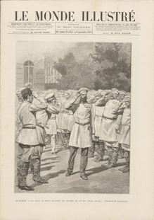 LE MONDE ILLUSTRE  numéro 1538 du 18 septembre 1886