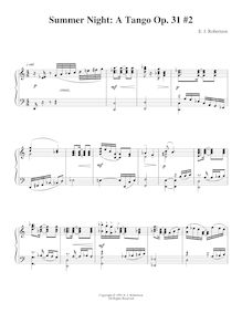 Partition No.2, 9 préludes, Op.31, Robertson, Ernest John