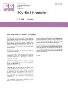 ECU-EWS Information. 2 1993 Monatlich