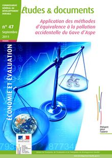 Application des méthodes d équivalence à la pollution accidentelle du Gave d Aspe.