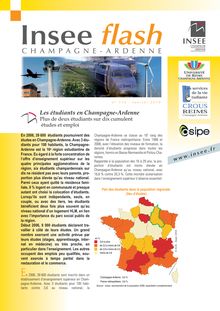 Les étudiants en Champagne-Ardenne - Plus de deux étudiants sur dix cumulent études et emploi
