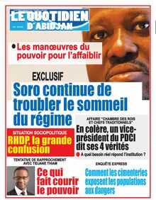Le Quotidien d’Abidjan n°4125 - Du mardi 17 mars 2022