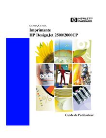 Notice Imprimantes HP  Designjet 2000