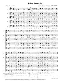 Partition complète (SSATB enregistrements), Messe de minuit pour noël