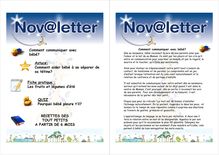 Nov@letter 6 - La newsletter de Novalac - Juin 2010