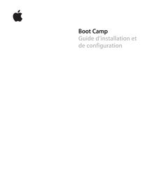 Boot Camp Guide dinstallation et de configuration