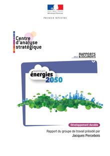 Rapport du Centre d Analyse Stratégique: Energies 2050