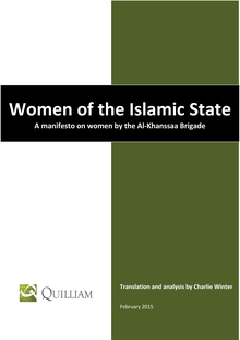Etat islamique - Le rôle des femmes au sein de l organisation