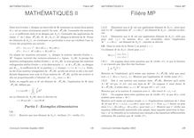 Mathématiques 2 2003 Classe Prepa MP Concours Centrale-Supélec