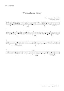 Partition basse Trombone, Dreissig kleine Choralvorspiele zu den gebräuchlichsten Chorälen