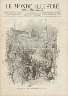 LE MONDE ILLUSTRE  N° 1411 du 12 avril 1884