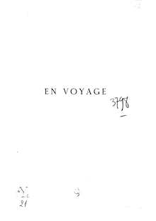 En voyage : poésies, récits et souvenirs / Eugène Manuel