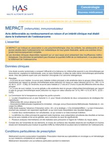MEPACT - Synthèse d avis MEPACT - CT8306
