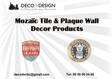 Mosaic Tile & Plaque Wall Decor Products
