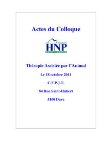 Acte du colloque TAA-2011 - HNP Saint-Martin