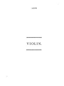 Partition de violon, Ballade pour violon et orchestre, Op.4