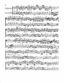 Partition No.2, sonates pour 2 Violoncellos, Book II, Sonates a Deux Violonchelles