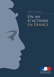 "Un an d actions en France" : un livre numérique sur les douze mois du Gouvernement de Jean-Marc Ayrault