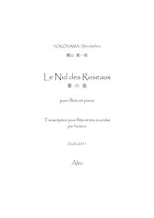 Partition viole de gambe, Le Nid des Roseaux(???), G minor, Yokoyama, Shin-Itchiro
