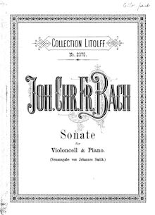 Partition de piano, violoncelle Sonata en D Major (1789)