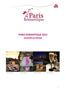 PARIS ROMANTIQUE 2011