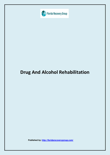 Drug And Alcohol Rehabilitation