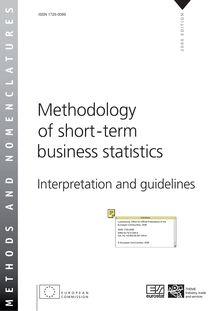 Methodology of short-term business statistics