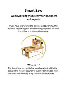 Smart Saw Woodworking Made Easy for Beginners and Experts