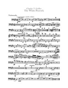Partition violoncelles, Roman sketches, Griffes, Charles Tomlinson