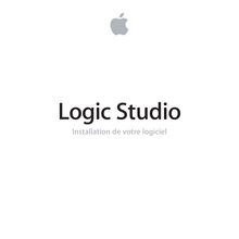 Logic Studio : Installation de votre logiciel