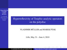 Hyperreflexivity of Toeplitz analytic operators on the polydisc
