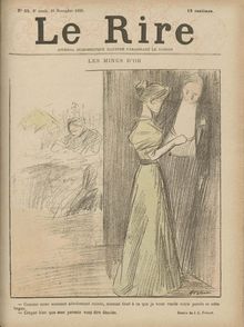LE RIRE  numéro 55 du 23 novembre 1895