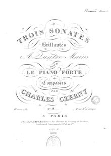 Partition Sonatine No.3, Czerny, Carl