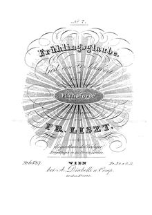 Partition Nos.7 to 12 (S.558/7–12), 12 chansons von Franz Schubert
