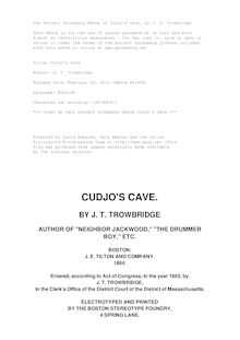 Cudjo s Cave