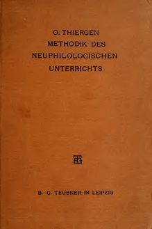 Methodik des neuphilologischen Unterrichts