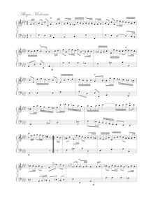 Partition , Allegro Moderato, Lesson en F minor, Suite in F minor