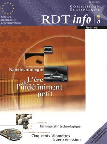 RDT info Février 99. Nanotechnologie L ère de l  indéfìniment petit