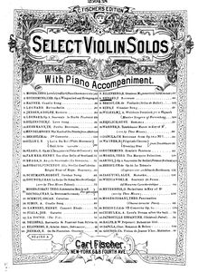 Partition de piano, Berceuse No.1, G major, Renard, Félix