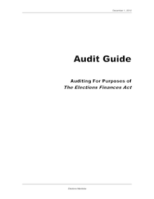Audit Guide  December 12 2006 - Final 