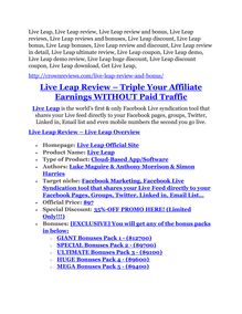 Live Leap review and (Free) $21,400 Bonus & Discount