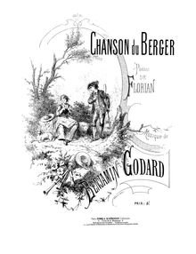 Partition , Chanson du berger (C major), 12 chansons, Godard, Benjamin