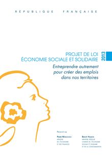 Dossier de presse - Projet de loi sur l’économie sociale et solidaire (ESS)