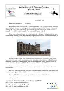 Association Régionale de Tourisme Equestre