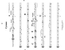 Partition trompette 2, Cyrano, G major, Robertson, Ernest John