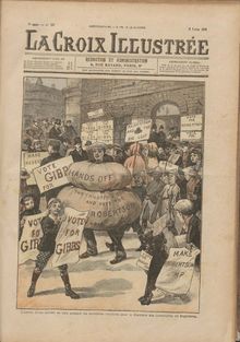 LA CROIX ILLUSTREE  numéro 269 du 18 février 1906