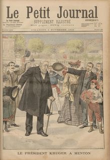 LE PETIT JOURNAL SUPPLEMENT ILLUSTRE  N° 624 du 02 novembre 1902