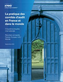 La pratique des comités d’audit en France et dans le monde