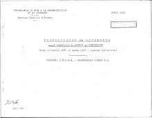 Bulletin statistique de la construction - Permis de construire - Logements. Années 1952-1969 (Edition 1956-1970). Récapitulatif. : vol. 2